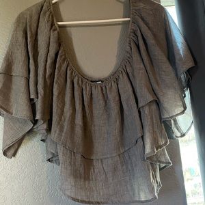 Off the shoulder top